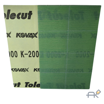 Клейкий шлифовальный лист Tolecut 29 х 35 мм KOVAX (K2000) Green 